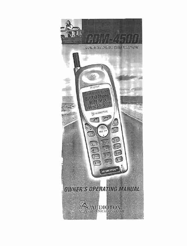 Audiovox Cell Phone CDM 4500-page_pdf